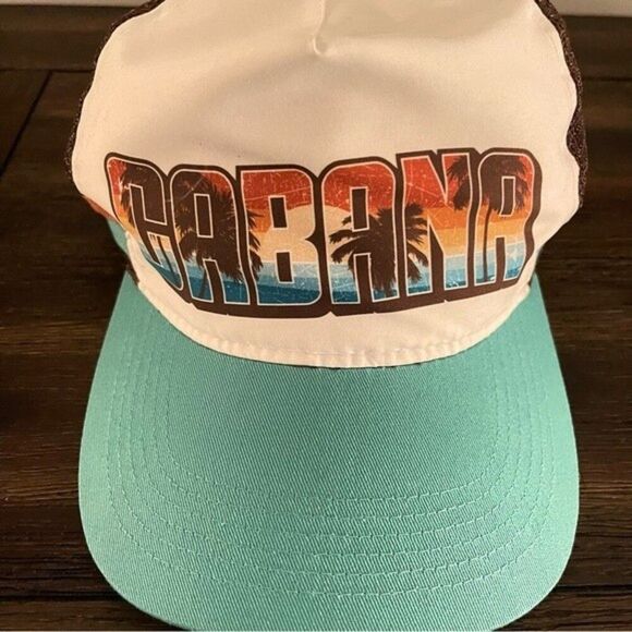 Cabana by Crown & Ivy Tropical Beachy Mesh Hat Men’s - Picture 1 of 6